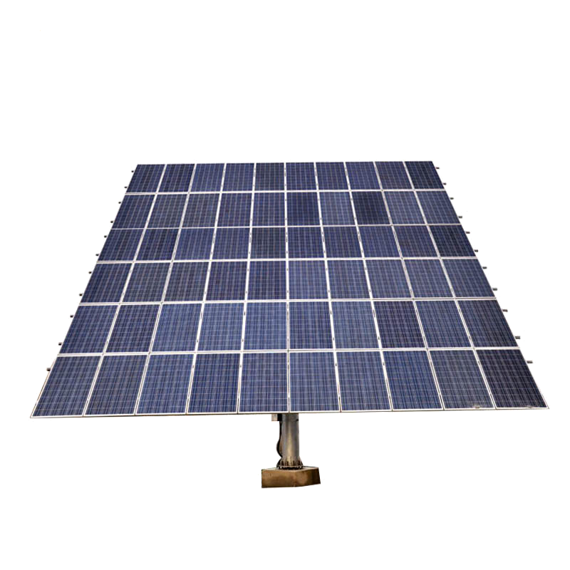30kw seguidor solar de doble eje sistema de seguimiento solar sun tracker rastreador panel solar 500w Sol de seguimiento