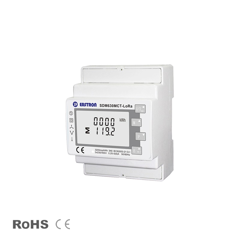 SDM630MCT Lora 3 Phase Multifunction Long Distance Wireless 470 Mhz Smart Energy Meter Electricity Meter
