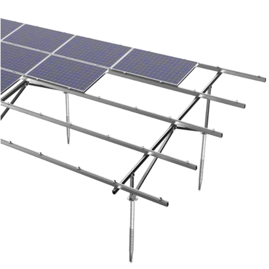 Sistema de montaje solar de aluminio, estructura de montaje de alta calidad