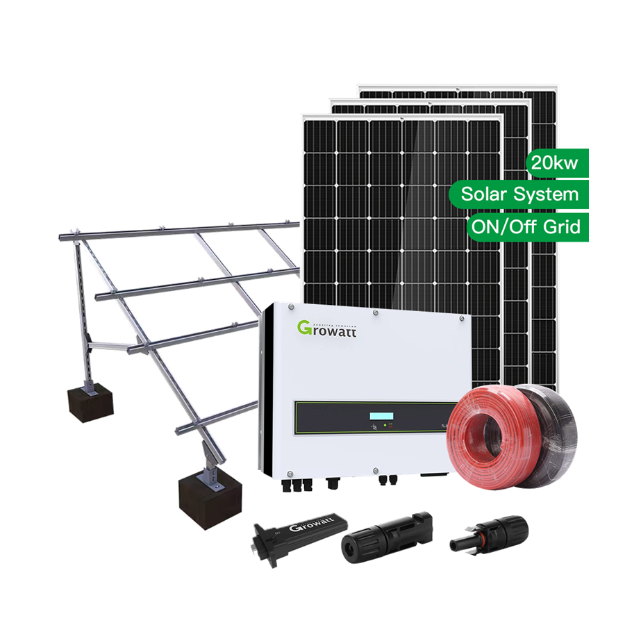 fabricación fotovoltaica 10 kw en la red solar kits de 10kw sistema de energía solar para Europa Sistema de panel solar
